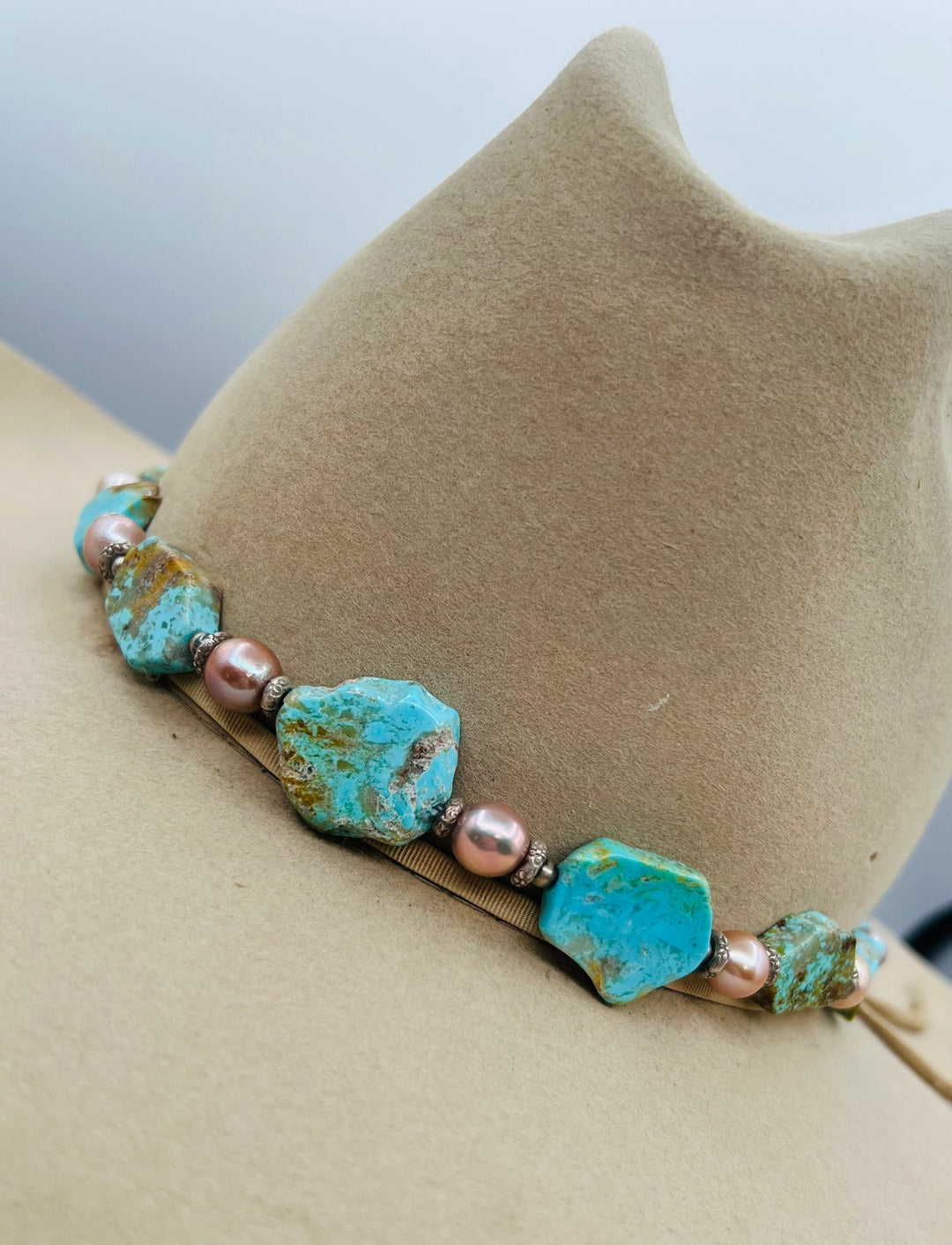 Turquoise hatband from ROCKSTAR COWGIRL