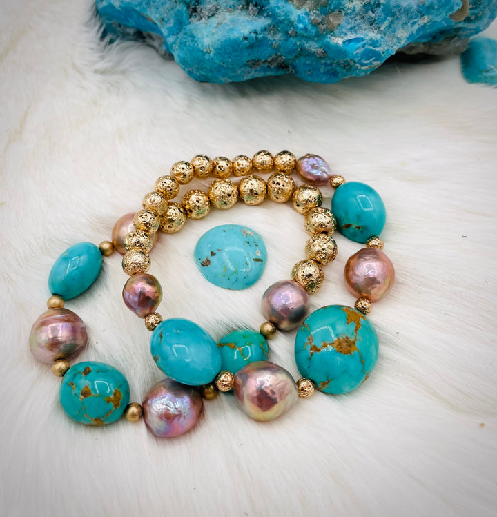 Kingman & Pearl Gold Set