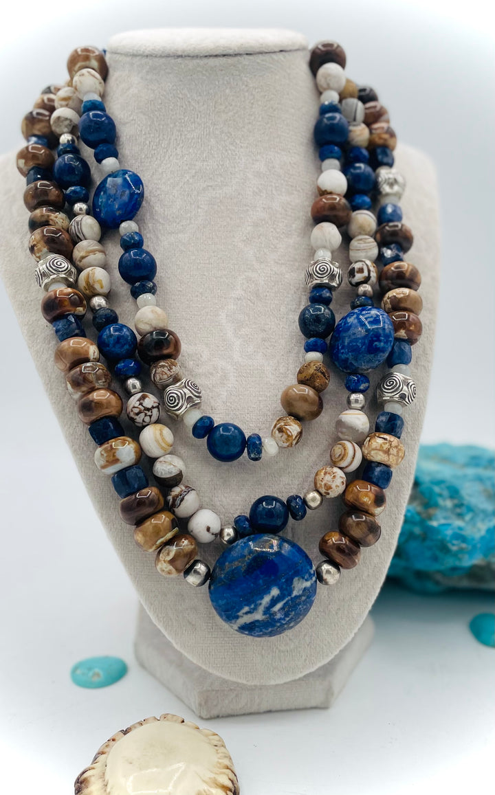 Lapis & Crazy Lace Nest