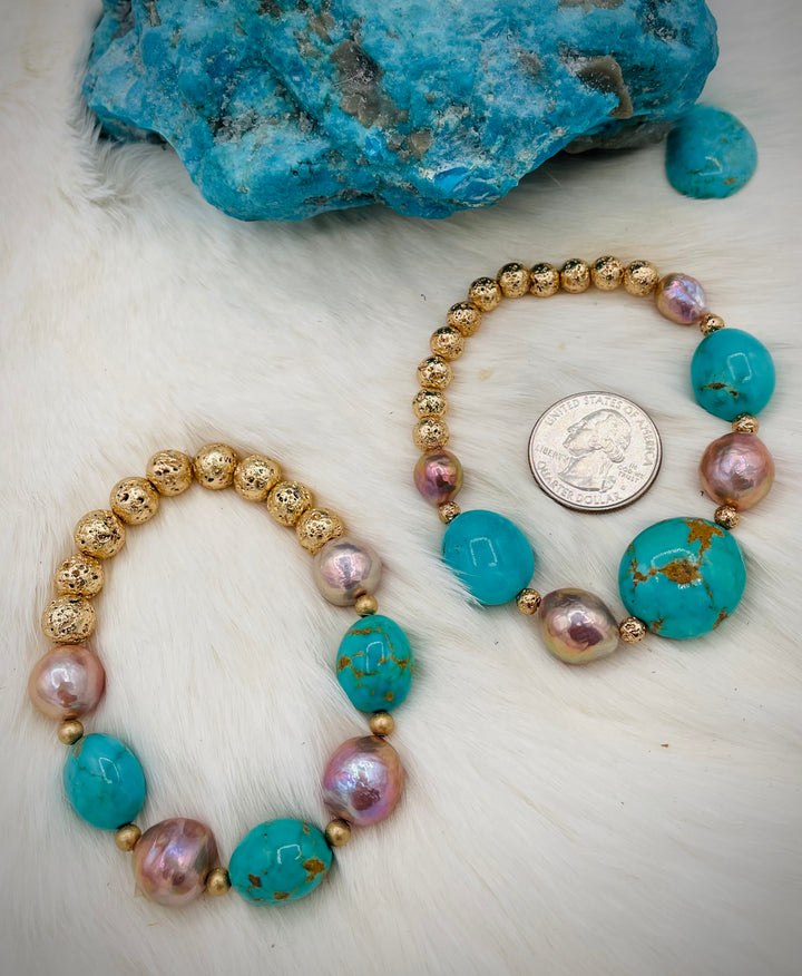 Kingman & Pearl Gold Set