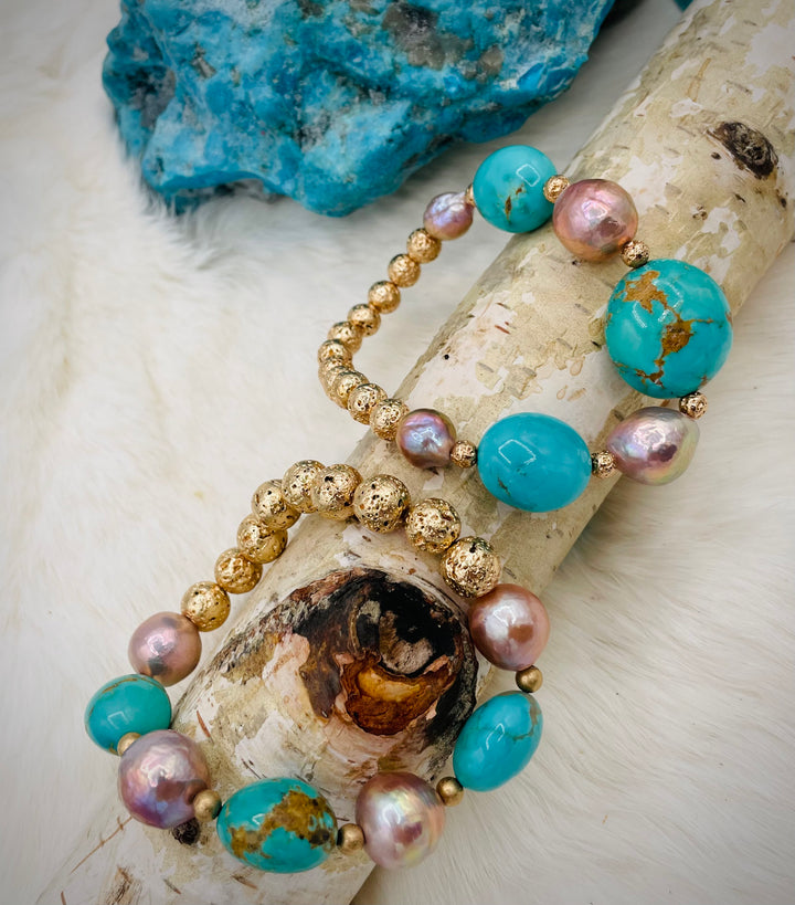 Kingman & Pearl Gold Set