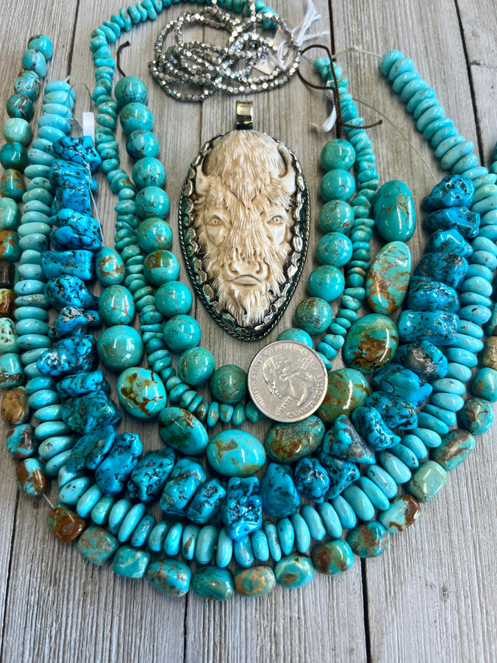 The Turquoise Bison Box *SOLD*