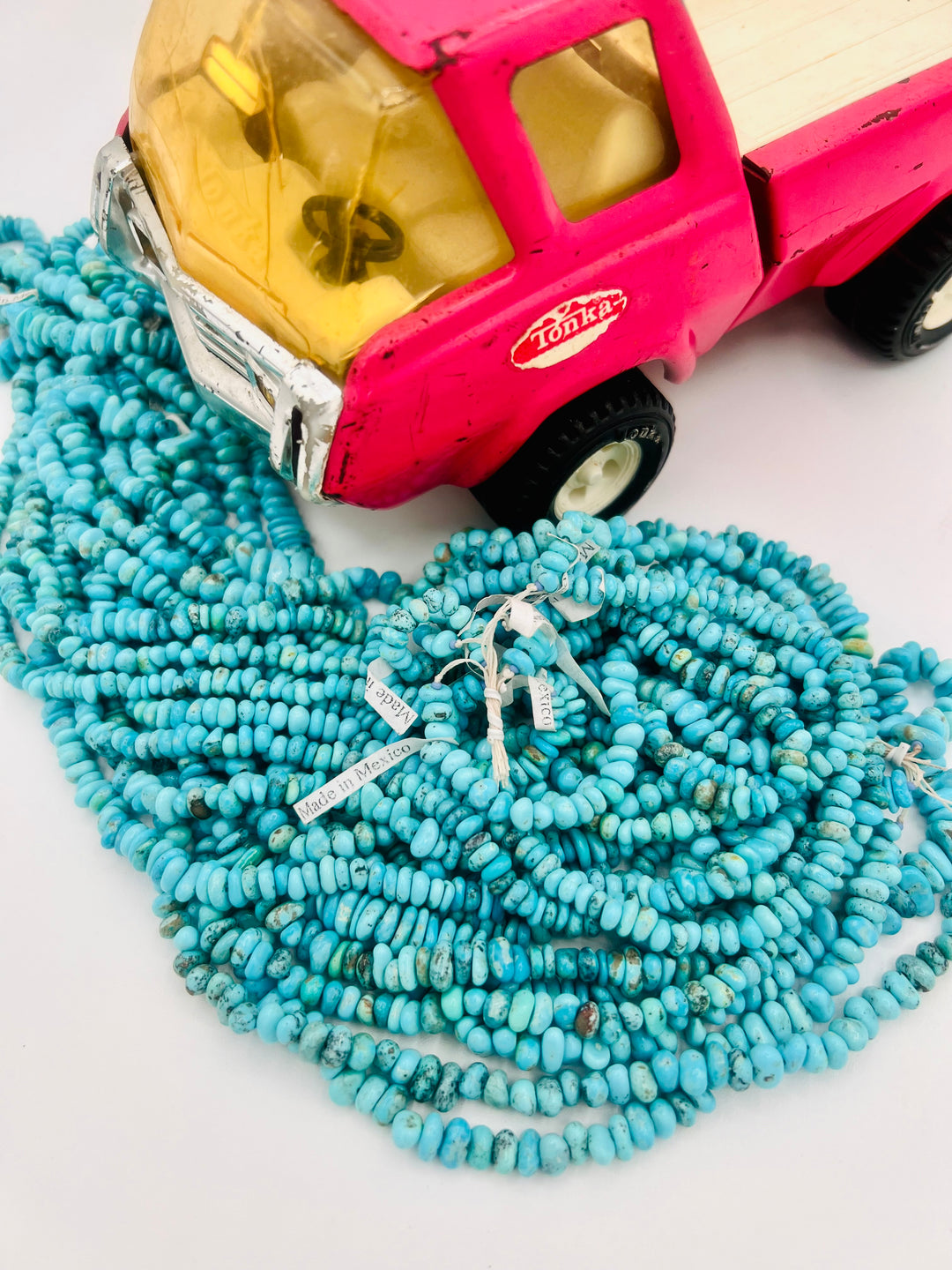 Turquoise beads from ROCKSTAR COWGIRL Cody WY