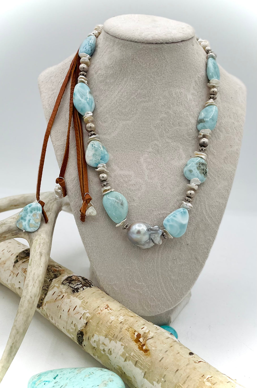 Larimar Hatband