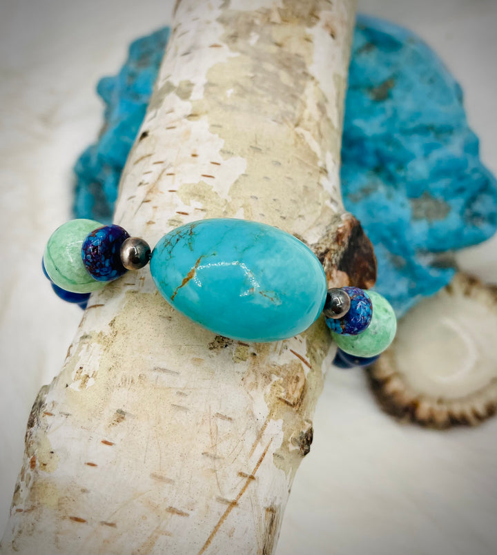 Lapis & Kingman Bracelet