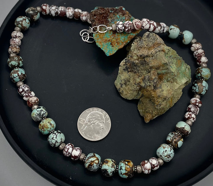 Natural Turquoise (No Stabilization) & Wild Horse Magnesite