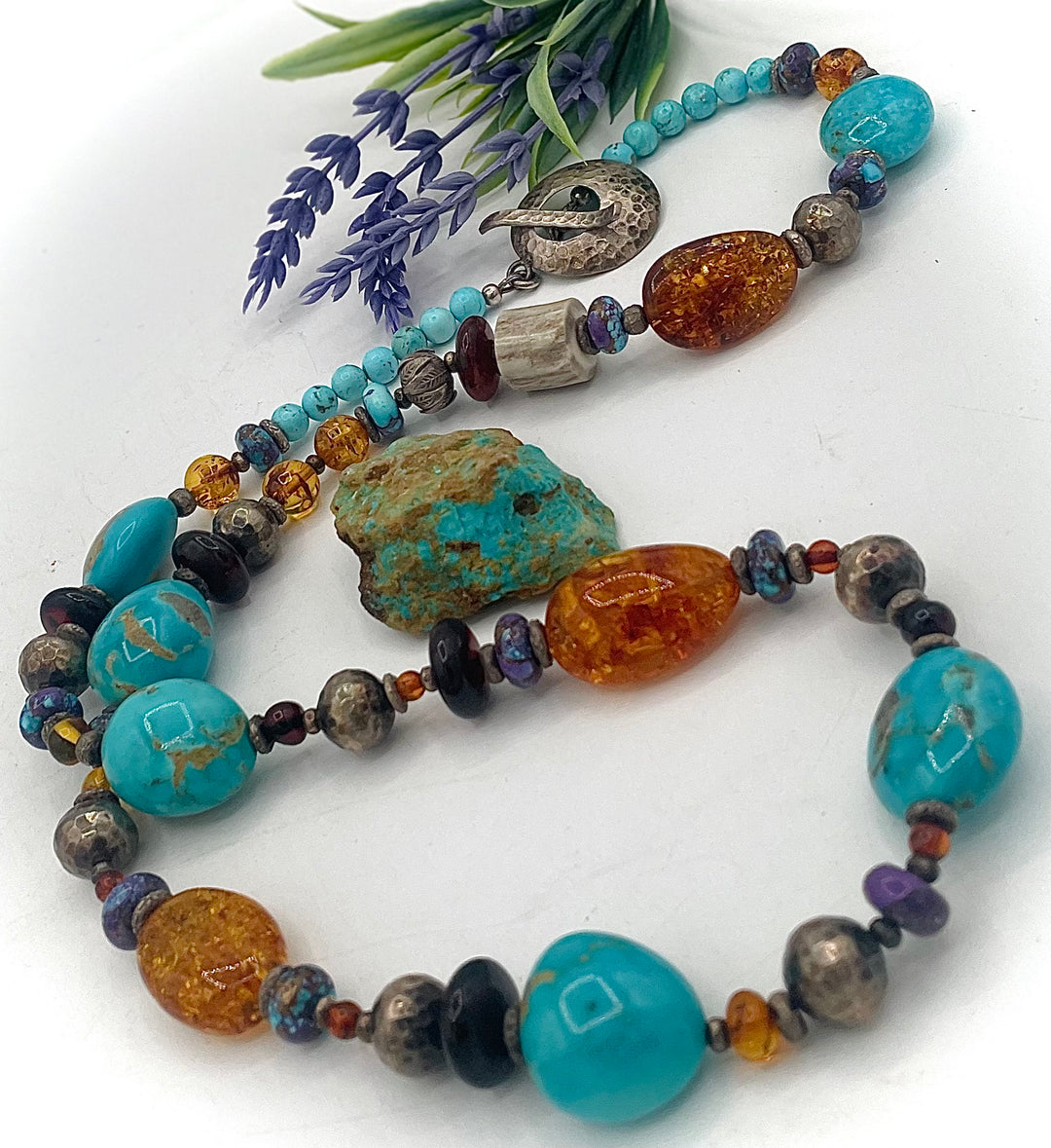 Turquoise & Amber Medley