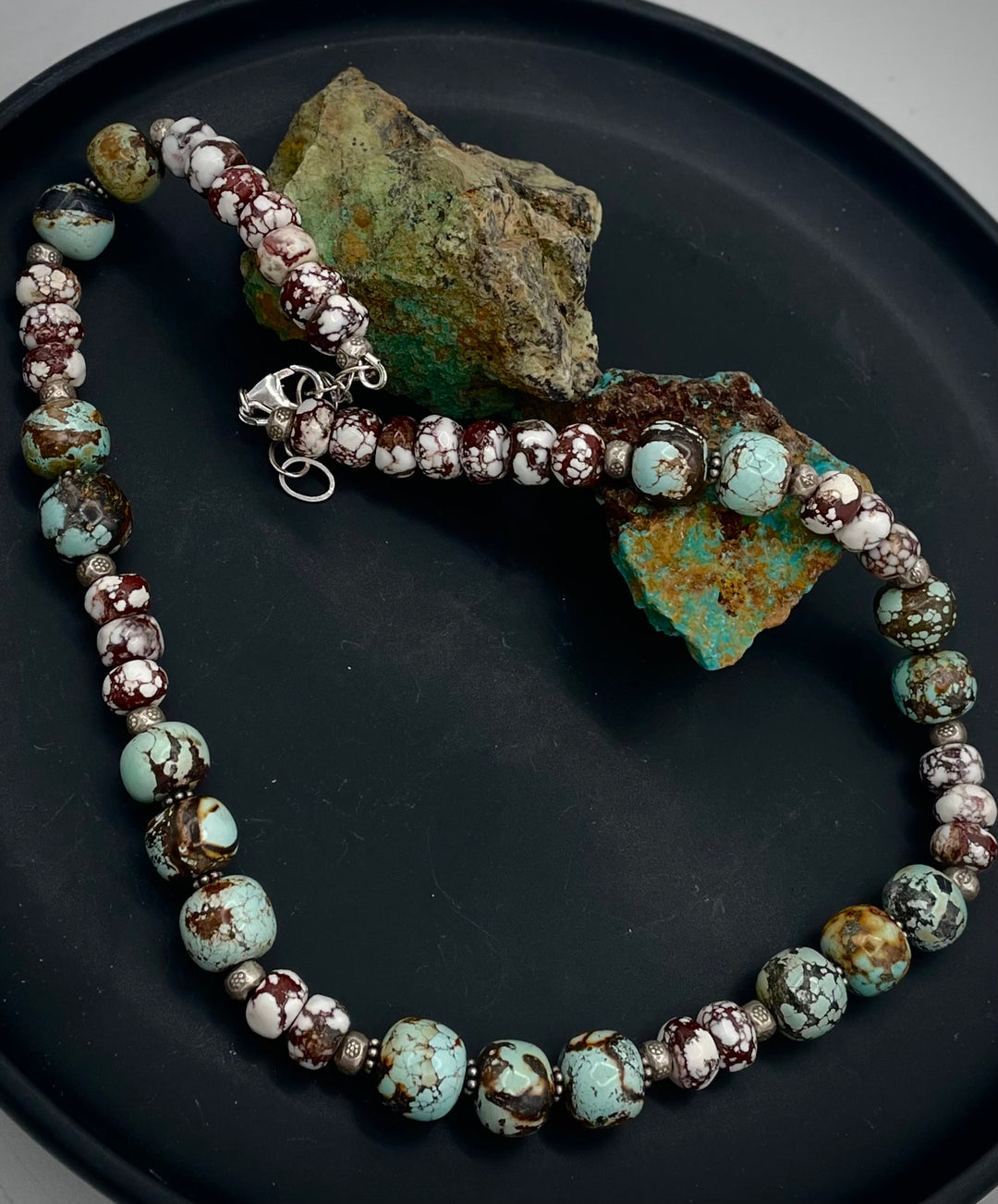 Natural Turquoise (No Stabilization) & Wild Horse Magnesite