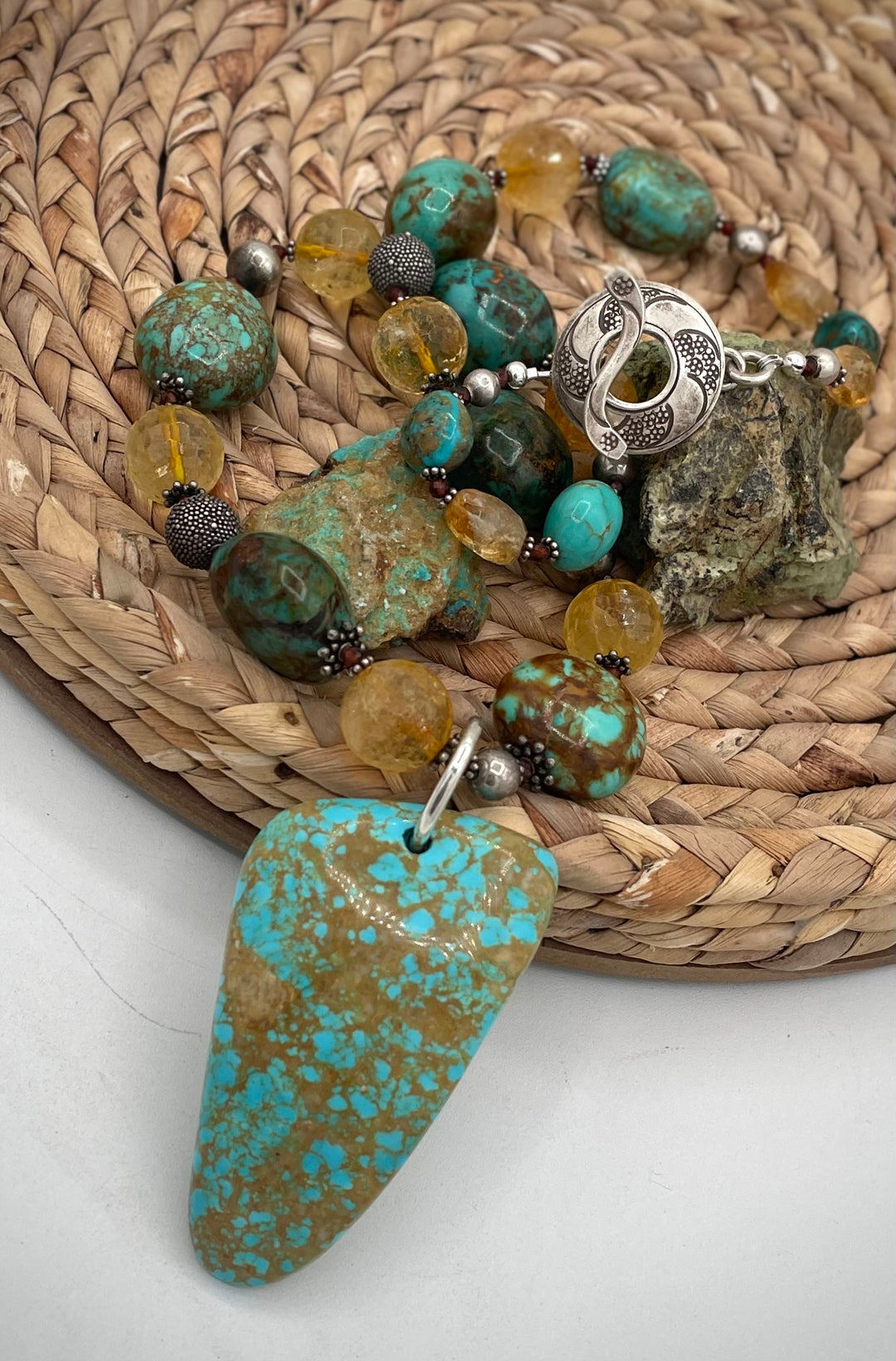 Elisa Turquoise In Citrine