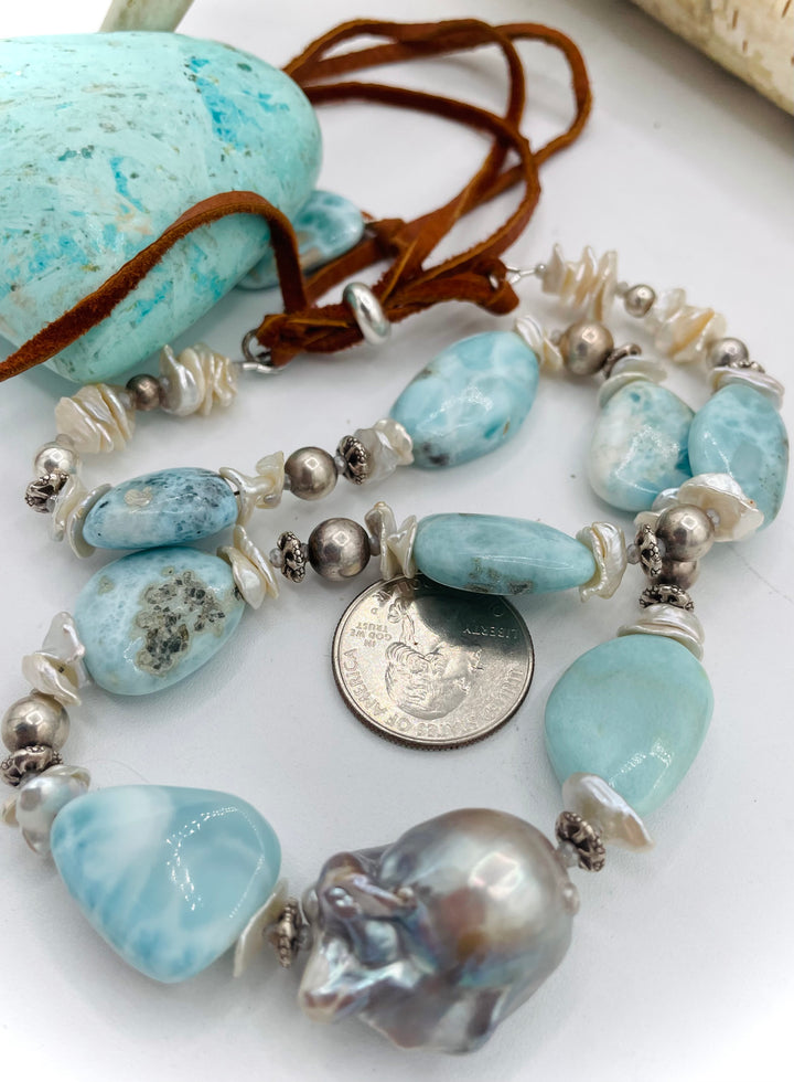 Larimar Hatband