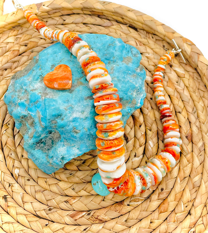 Graduated Spiny Oyster & Turquoise