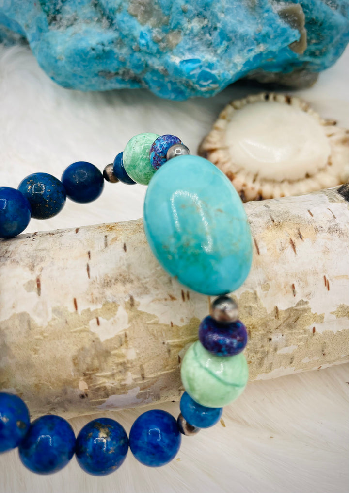 Lapis & Kingman Bracelet
