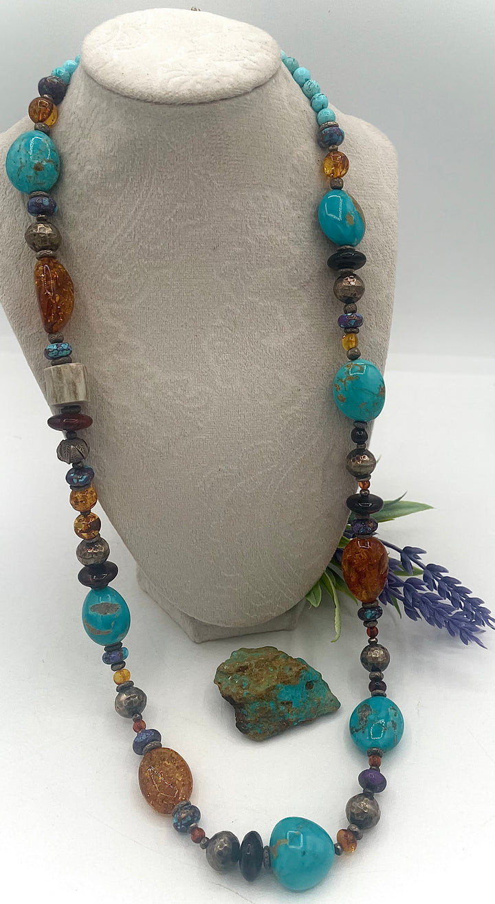 Turquoise & Amber Medley