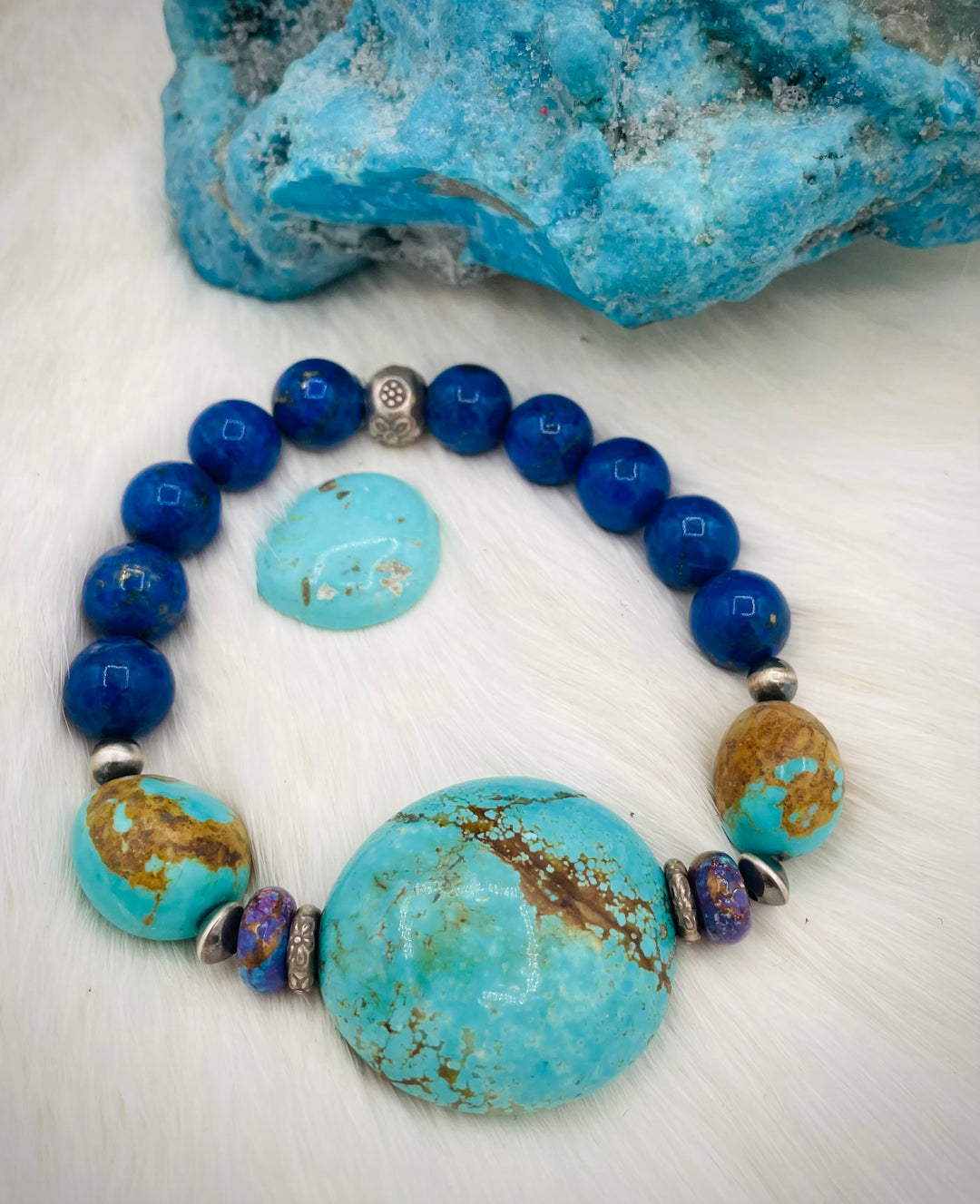 #8 Turquoise & Lapis