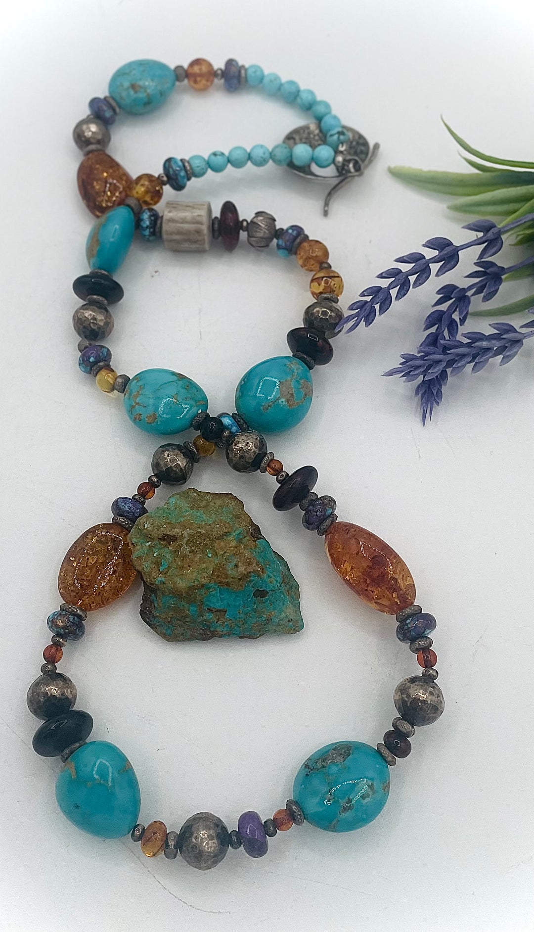 Turquoise & Amber Medley