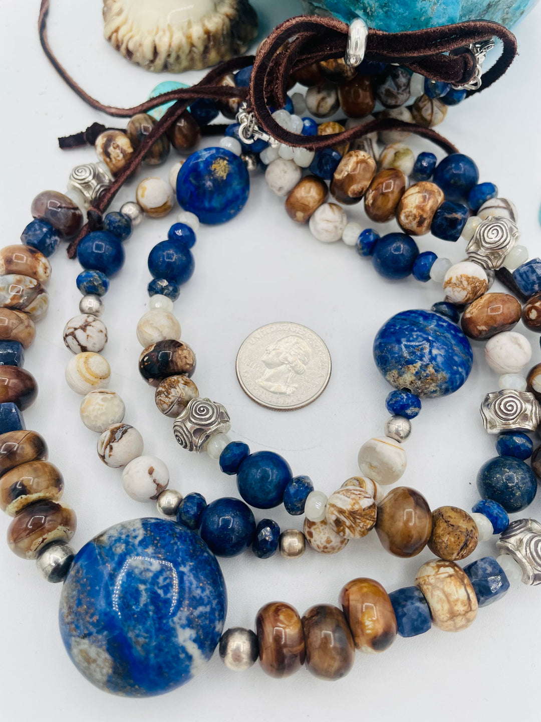 Lapis & Crazy Lace Nest