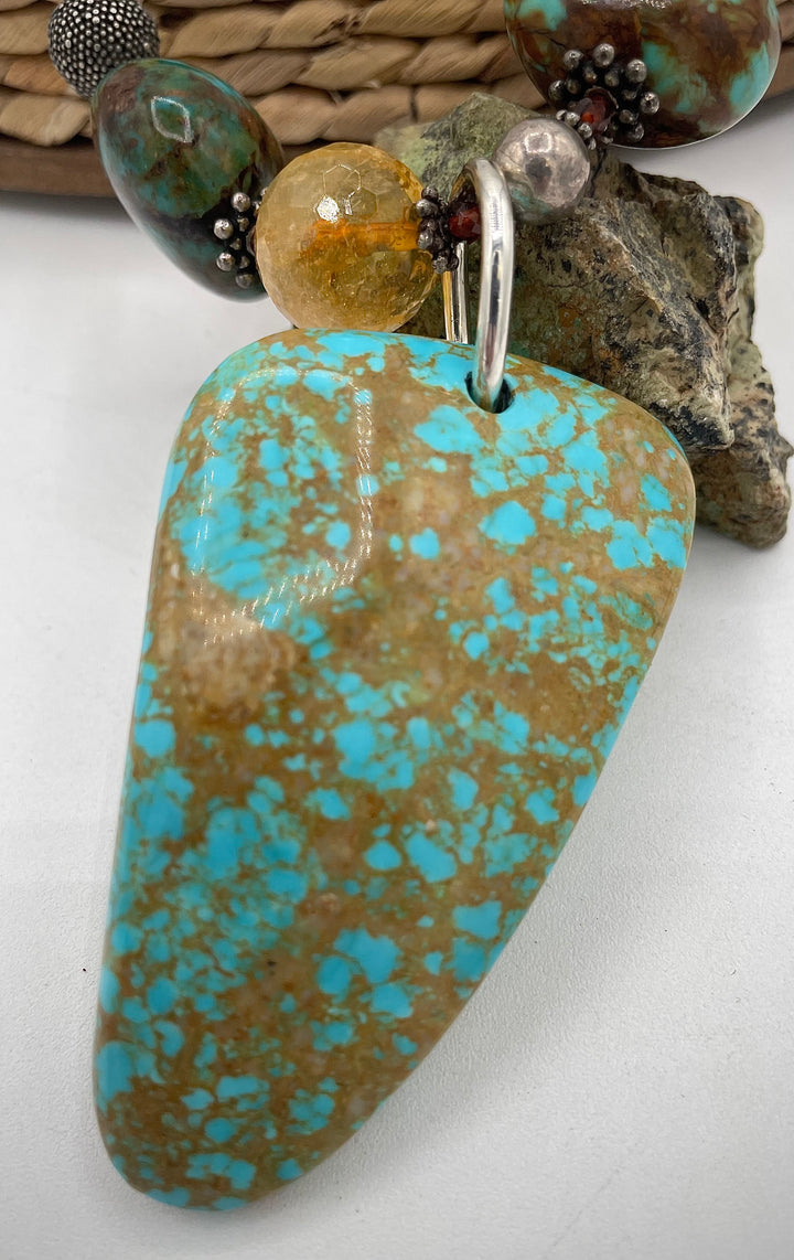 Elisa Turquoise In Citrine