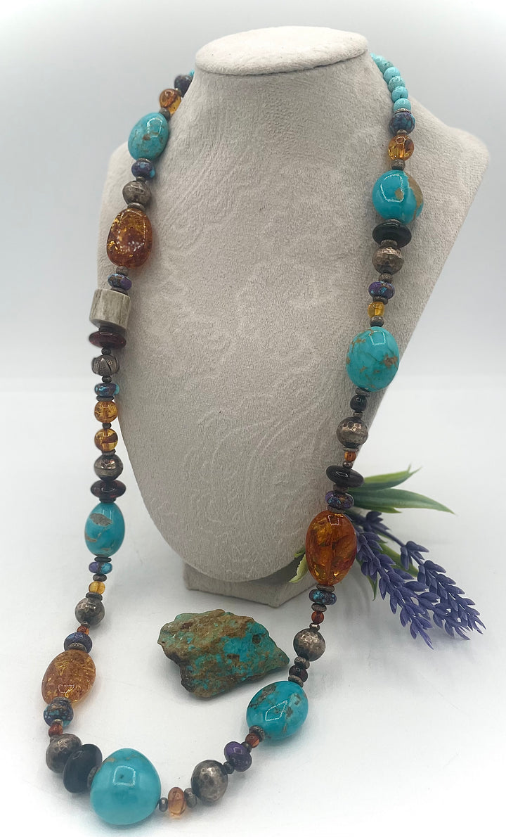 Turquoise & Amber Medley