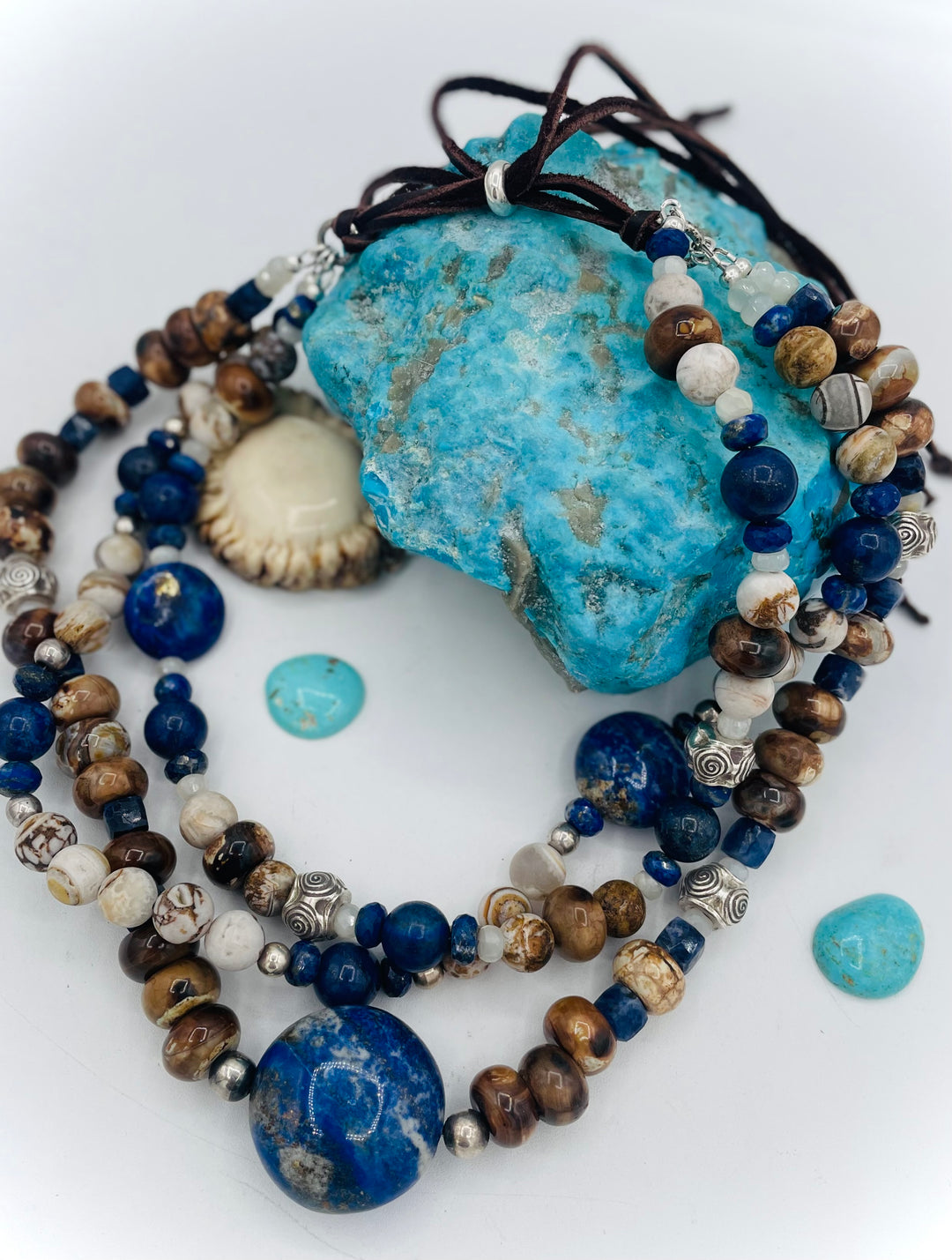 Lapis & Crazy Lace Nest