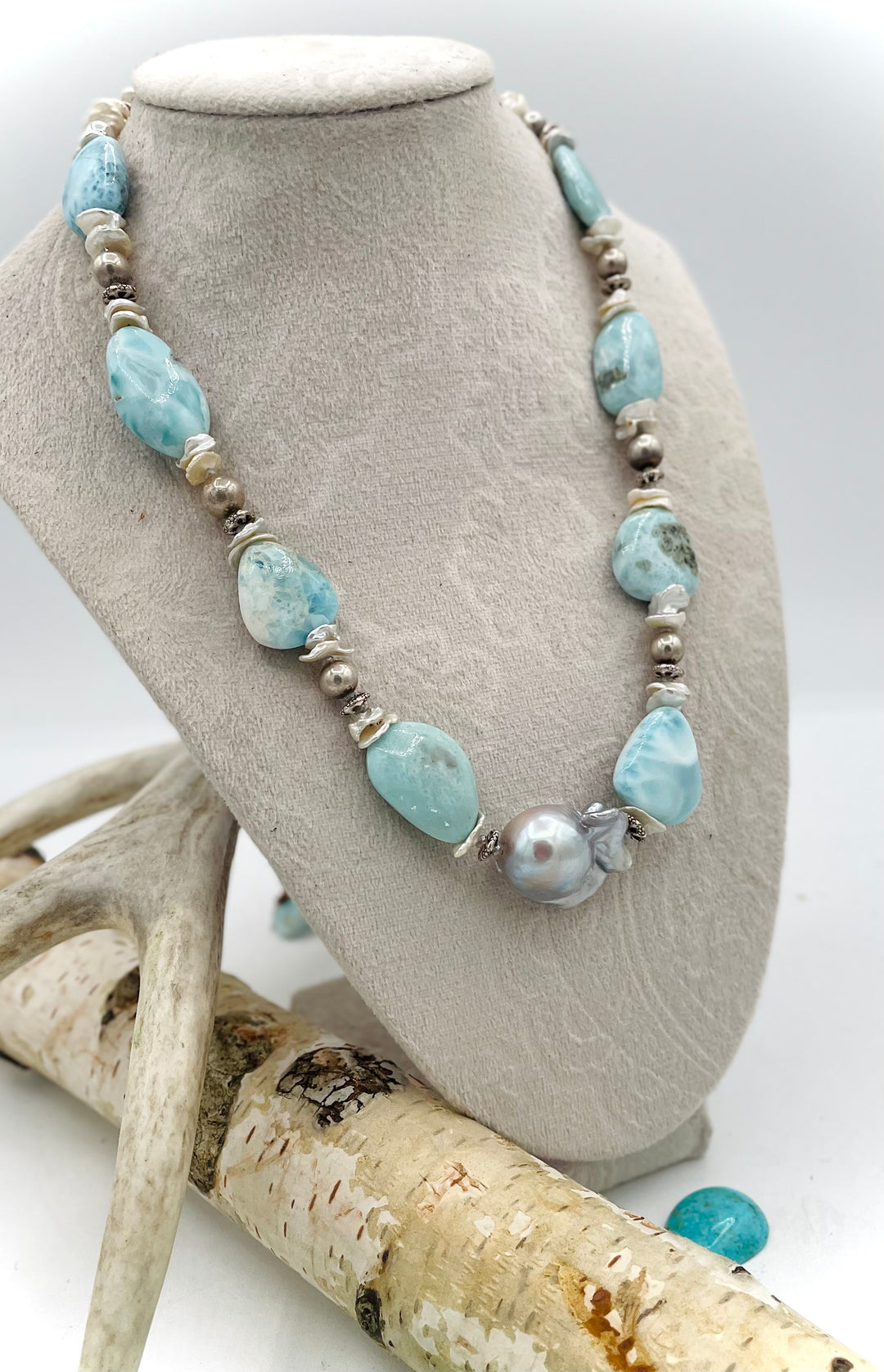 Larimar Hatband