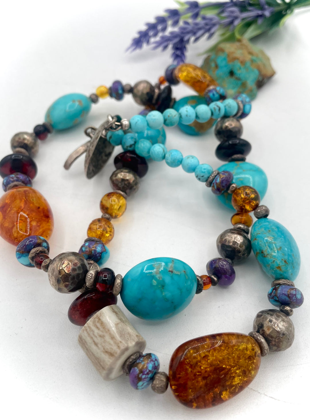 Turquoise & Amber Medley