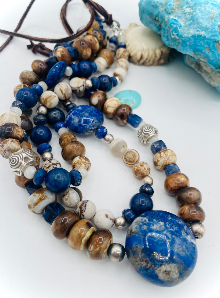 Lapis & Crazy Lace Nest
