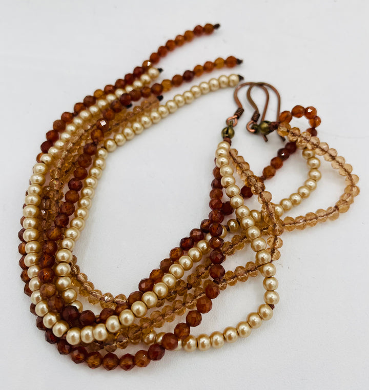 Golden Tassel Earrings