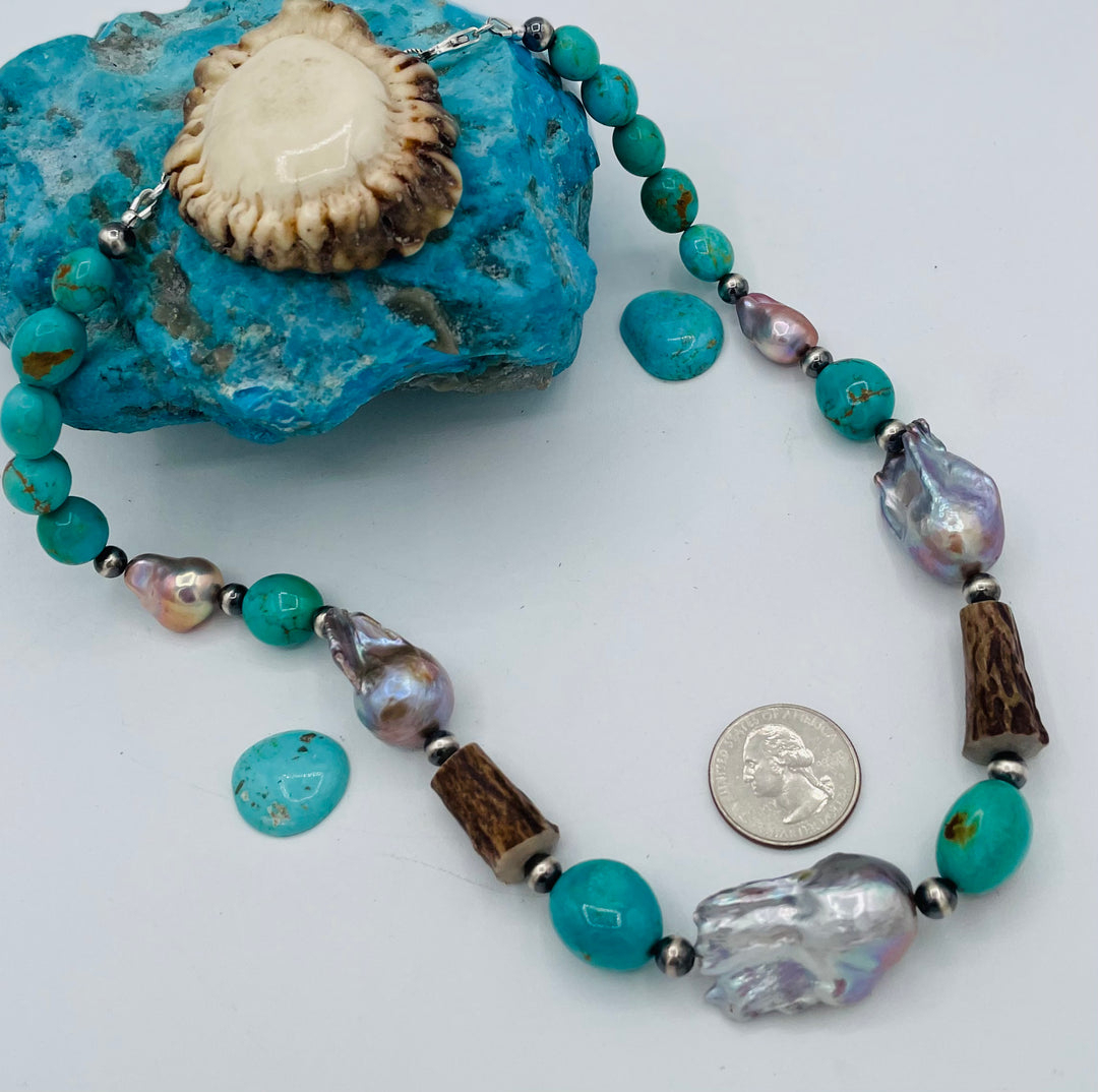 Flame Ball Pearls & Antler