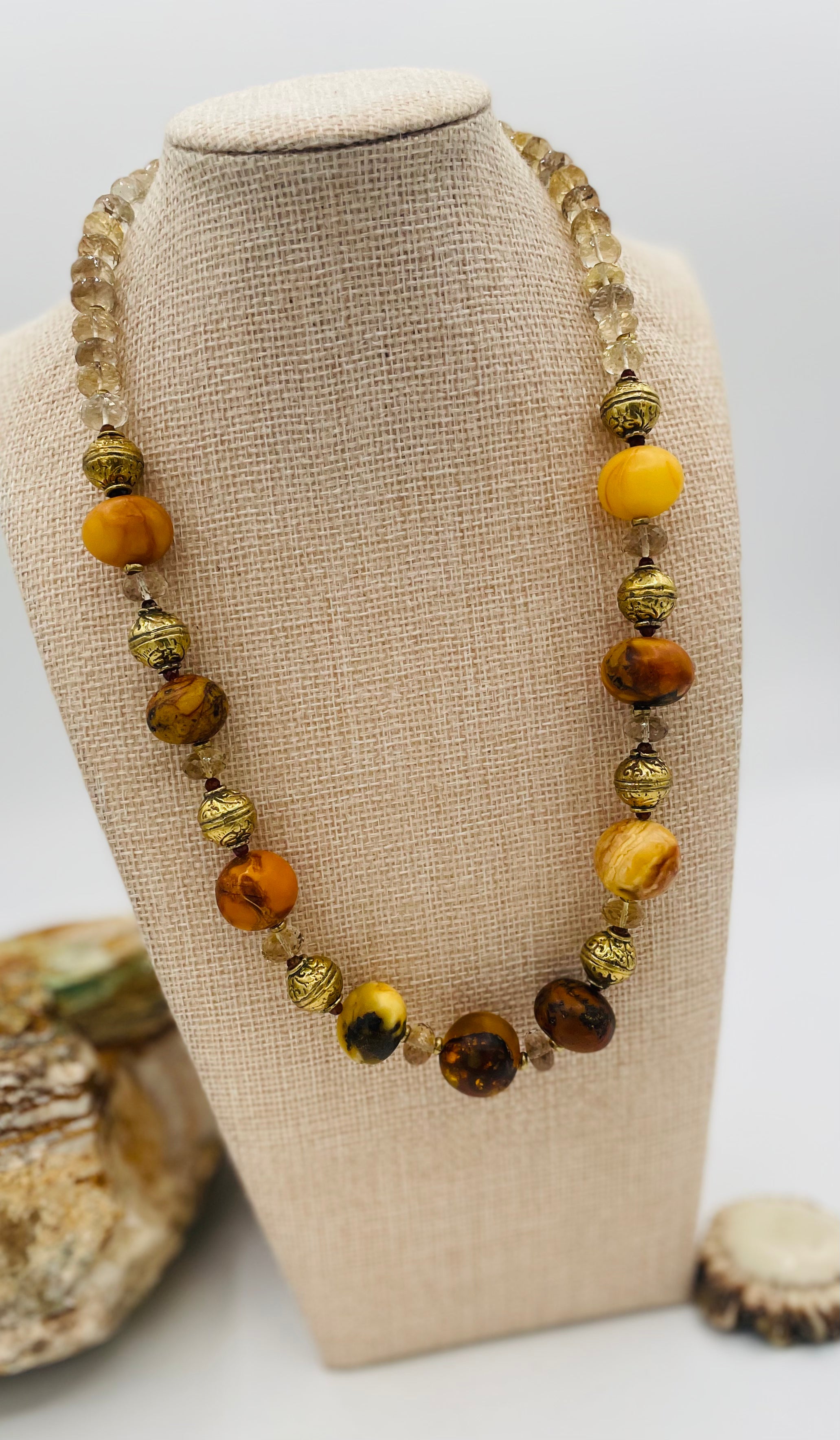 Baltic Amber Lemon Necklace Baltic Amber Lemon Necklace