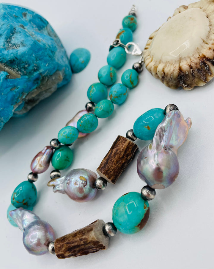 Flame Ball Pearls & Antler