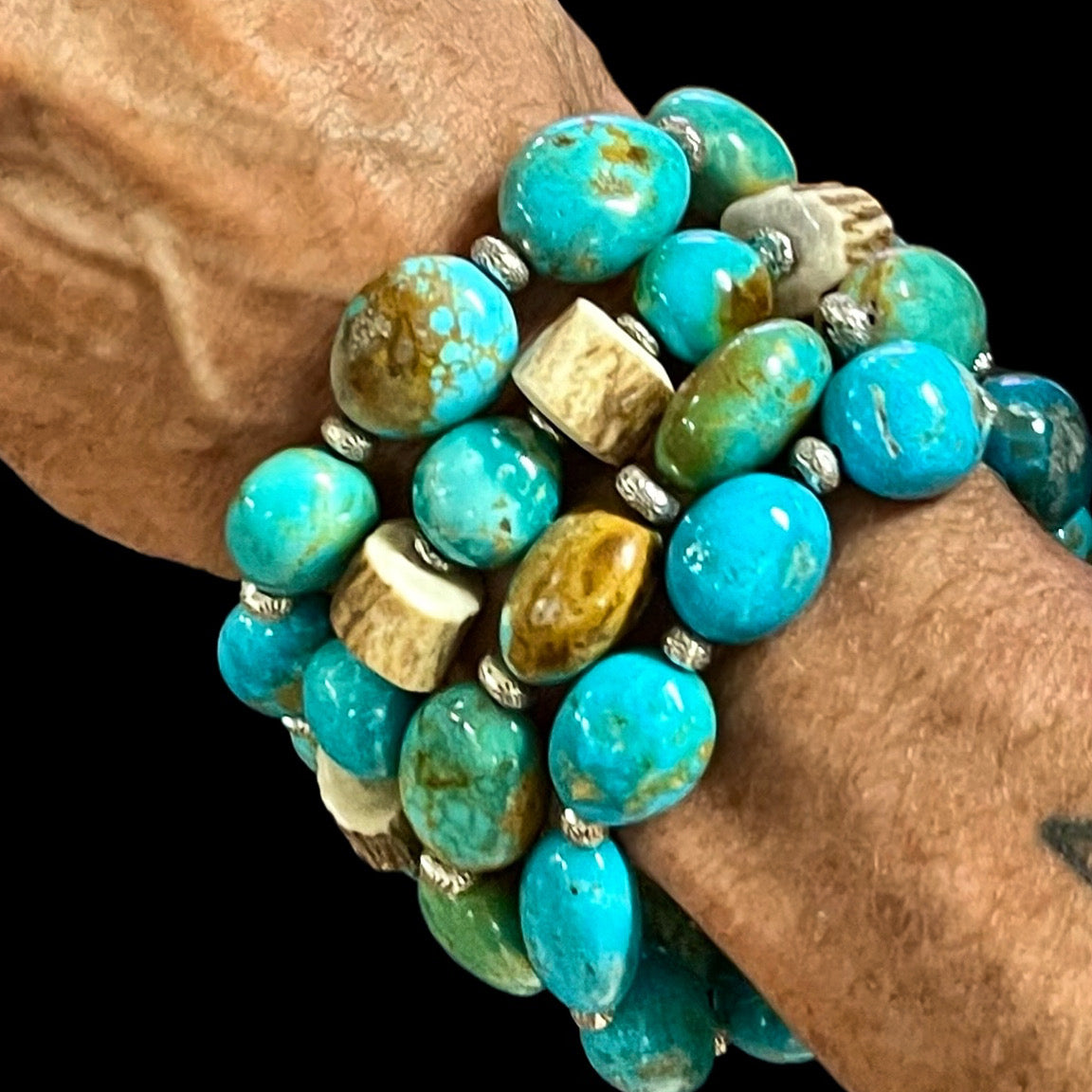 Factory Kingman Turquoise Bracelet (3481)