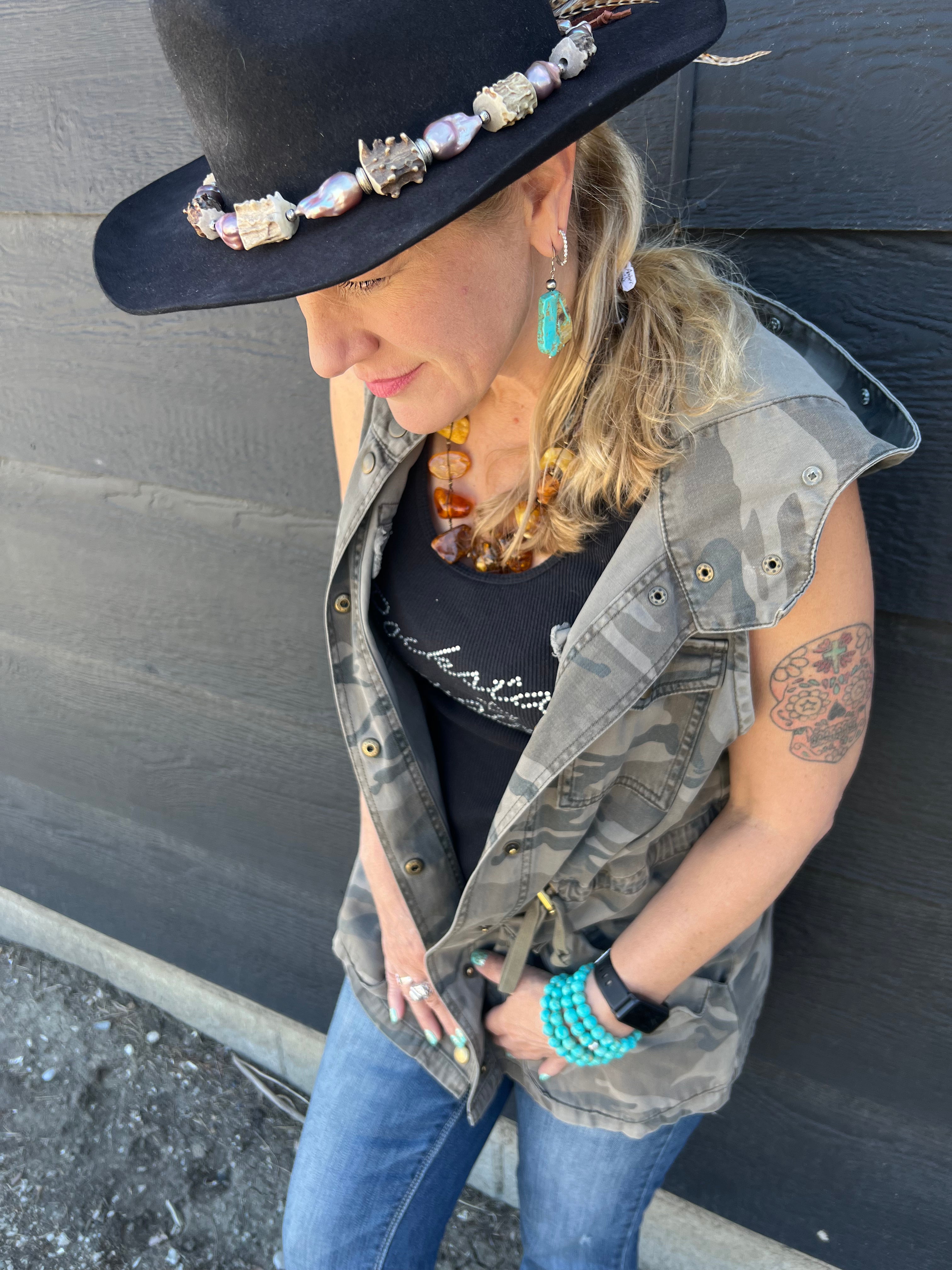 Bracelets, necklaces, and earrings from ROCKSTAR COWGIRL